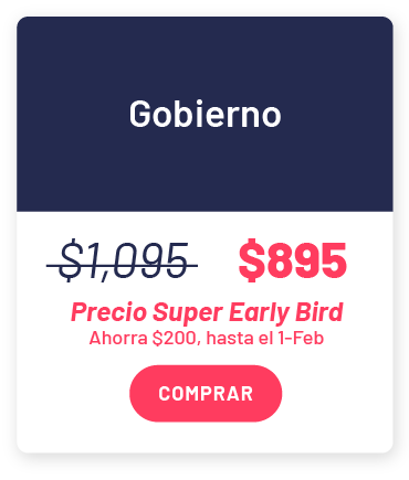 Gobiernos $895. Comprar entrada.